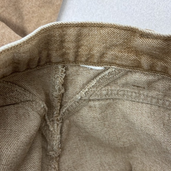 Vintage Roper Jeans‎ Mens 27x36 Brown Western Leather Trim High Rise Cowboy 90s - Picture 11 of 14